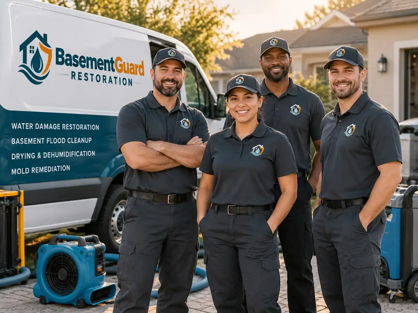 Basement Water Damage Restoration company in Cedar Grove, NC